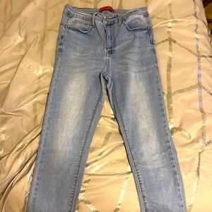Jeans from fashion nova. Blue jeans. Good condition